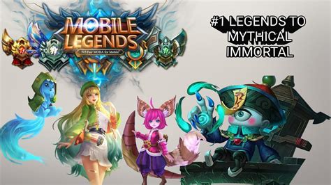 Road To Mythical Immortal Mobile Legends Gameplay Youtube