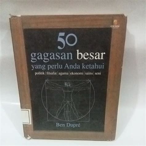 Jual Buku Gagasan Besar Yang Perlu Anda Ketahui Karangan Ben Dupre