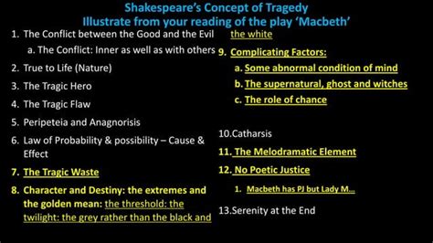 Shakespearean Tragedy | Macbeth | PPT