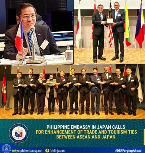 Philippine Embassy In Japan Calls For Enhancement Of Trade And Tourism Between Asean And Japan