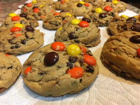 Reese S Pieces Peanut Butter Pudding Cookies Sugar And Spice