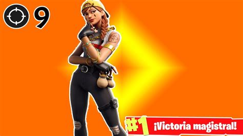 Victoria Magistral Con La Skin Aura Temporada 1 Capitulo 2 Fortnite Youtube