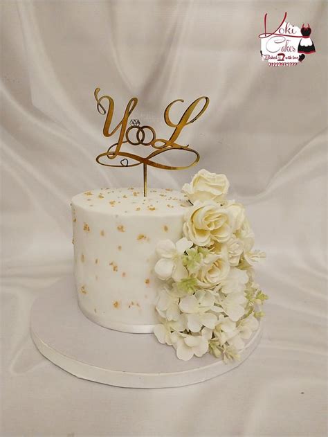 Engagement Cake Decorated Cake By Noha Sami Cakesdecor