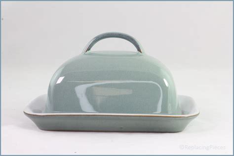 Denby Regency Green Lidded Butter Dish Looped Handle Replacingpieces