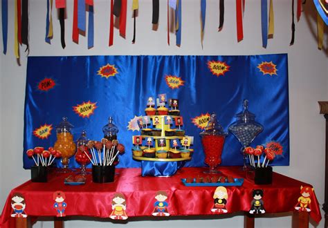 Elegant Affairs: Superhero Birthday Party