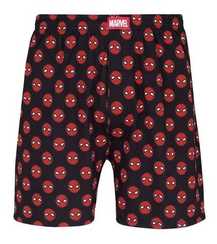 Cueca Masculina Samba Canção Marvel Homem Aranha Lupo 16963