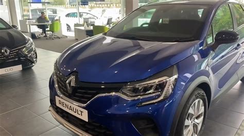 New Renault Captur Iconic Edition Tce 90 Iron Blue Youtube