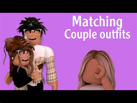 Match Roblox Couple Outfits Youtube