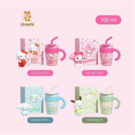 Jual SANRIO TUMBLER STAINLESS Gelas Stainless 316 Sanrio Gelas