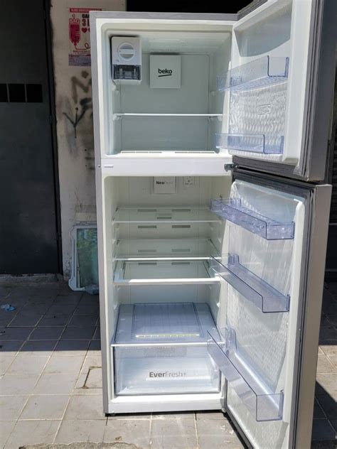 Used Beko Prosmart Inverter 2 Doors Fridge 360L Refrigerator Peti