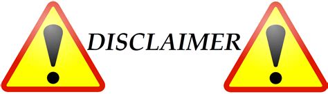 Disclaimer Symbol Legal Notice and Information PNG File | PNG All