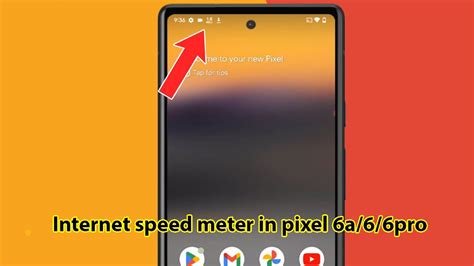 How To Enable Internet Speed Meter In Pixel 6a 6 6 Pro YouTube