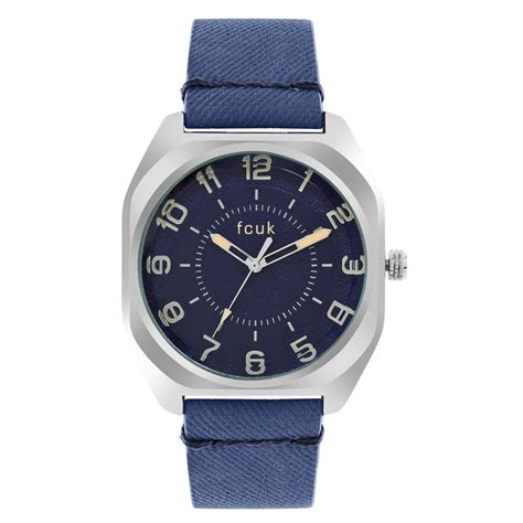 Buy Fcuk Blue Dial Analog Watch For Men Fk00014f M Online