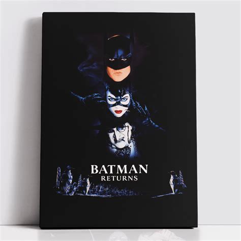 Decorsome X Batman Returns Classic Poster Rectangular Canvas Homeware