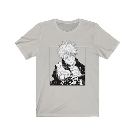 Jujutsu Kaisen Satoru Gojo Tshirt Gojo Blue Eyes Gojo Hand | Etsy