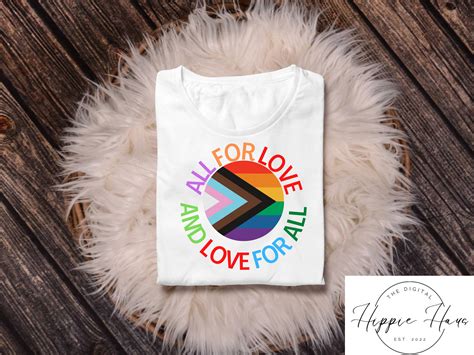 Lgbtq Svg Pride Shirt Design Png Inclusive Svg Gay Pride Svg Clipart Cricut Silhouette