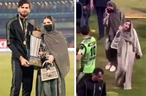 Shaheen Shah Afridi And Wife Ansha Afridi Bask In Post Psl Glory