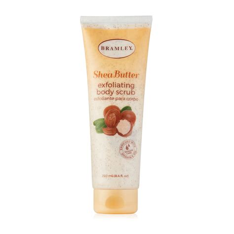 Shea Butter Exfoliating Scrub Body 250ml - Bramley Cosmetics