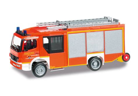 Herpa Mercedes Benz Atego Ziegler Z Cab Auxiliary Fire Department