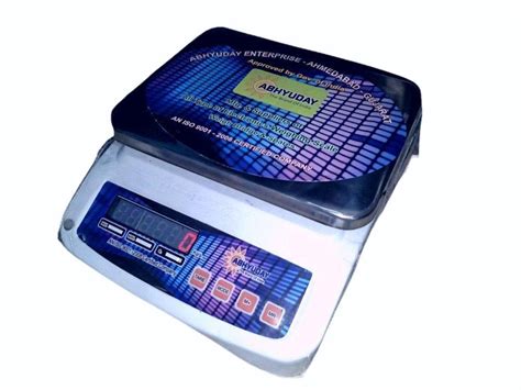 Abhyuday Mild Steel Electronic Weighing Scale Manufacturing For Retail