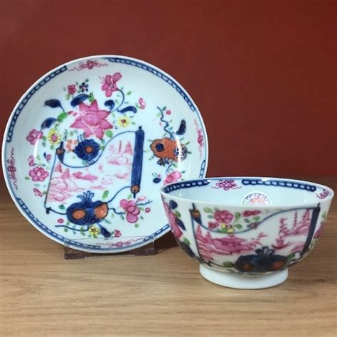 Platillo Taza De T Porcelana China Siglo Xviii Catawiki