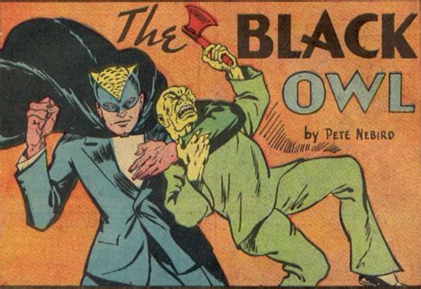 Black Owl Character Comic Vine