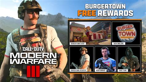 Cómo Obtener Aspectos Y Recompensas De Burger King De Modern Warfare 3