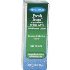 Bula e Preço FRESH TEARS 5 SOL FR 10ML ALLERGAN Bula princípio ativo