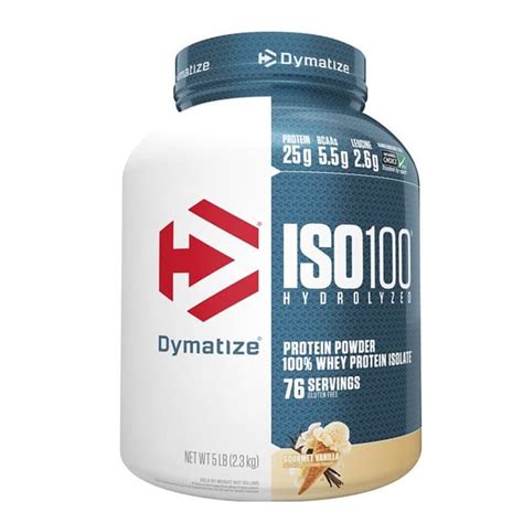 Dymatize Iso 100 5 Lbs Vainilla Right Nutrition