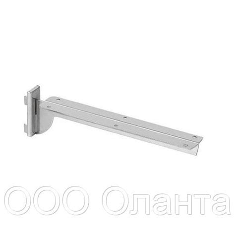 Кронштейн под полку промежуточный хром CANALINA (L=300 мм) арт. 2253 ...