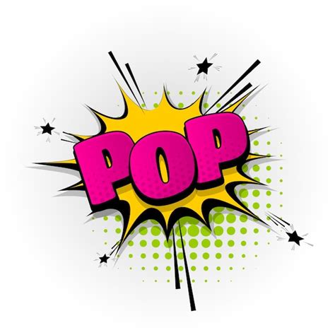 Premium Vector Pop Art Sound Comic Book Text Effects Template Comics