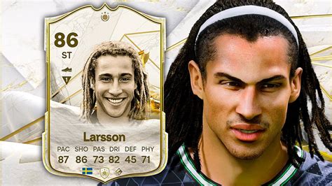 86 Icon Larsson Player Review Ea Fc 24 Youtube