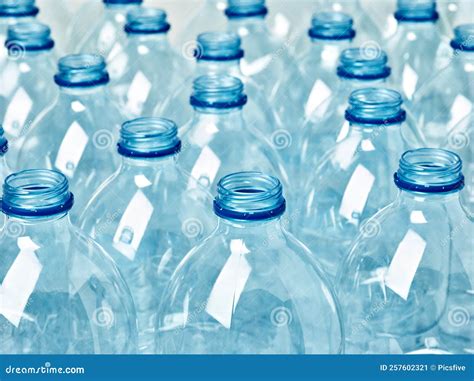 Plastic Bottle Empty Transparent Recycling Container Water Environment