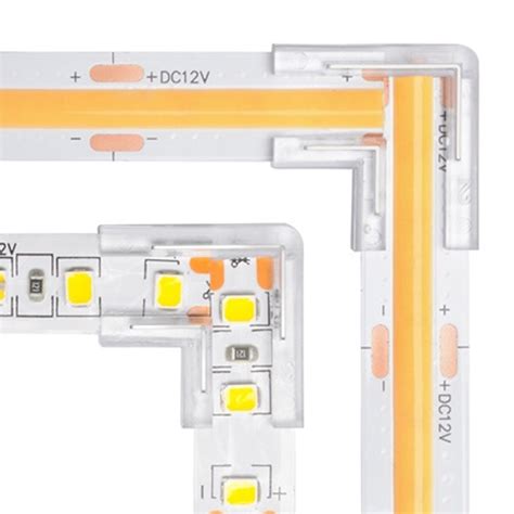 L förmiger Anschluss für COB LED Streifen einfache und sichere