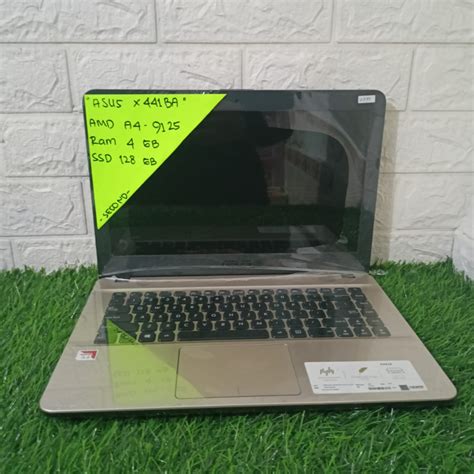 Jual Laptop Murah Asus X441ba Amd A4 9125 Ram 4gb Ssd 128gb 14 2899 Shopee Indonesia