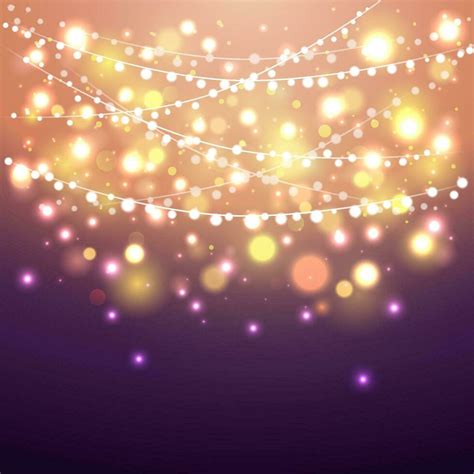 Fairy Lights Background 23362838 Vector Art at Vecteezy