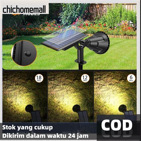 Jual Lampu Taman Tancap Solar Cell Lampu Outdoor Taman Tenaga Matahari Lampu Taman Tenaga