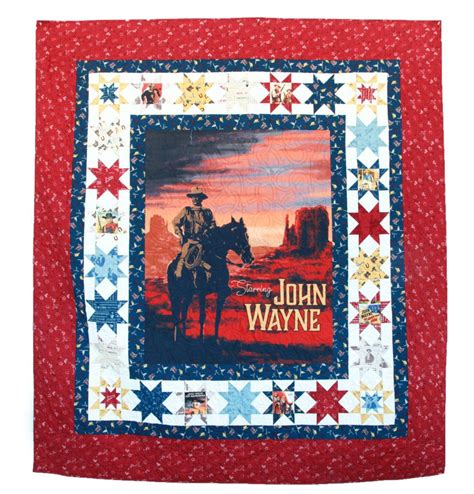 Free Pattern Feature John Wayne Quilt Quilts Art Quilts Quilt