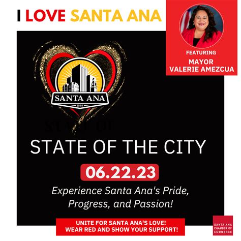 Watch The Santa Ana State Of The City Speech This Thursday New Santa Ana