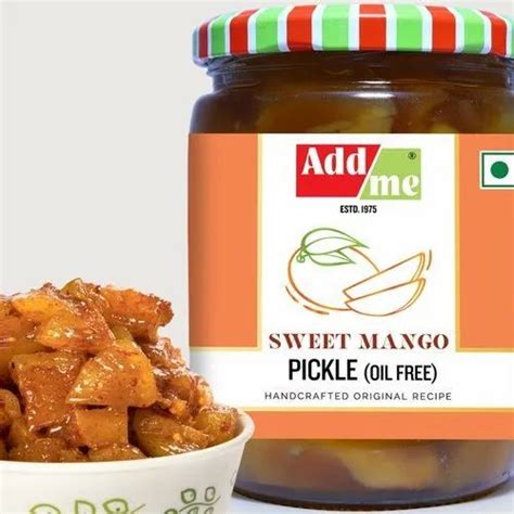 Sweet Mango Pickle Packaging Size Gram Packaging Type Jar At Rs