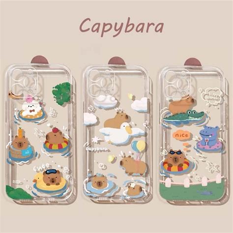 Caixa De Banho Capybara Para Infinix Nota Pro Zero G Hot I I Smart Spark