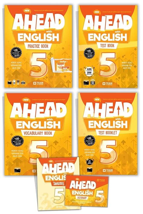 5 Sınıf Ahead With English 5 Ingilizce Kitap Seti Team Elt Kitap ve