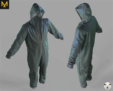 ArtStation - Marvelous Designer Jumpsuit | Resources