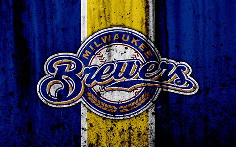 Milwaukee Brewers Grunge Baseball Club Hd Wallpaper Pxfuel