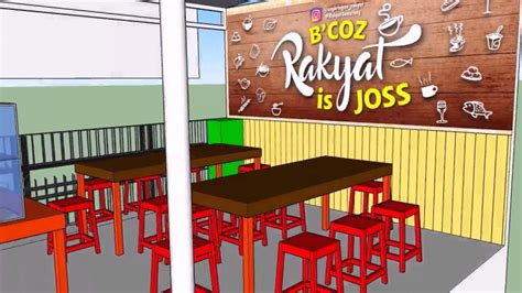 Dekorasi Warung Makan Padang Desain Id