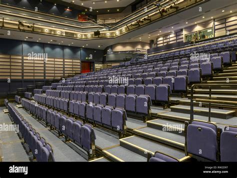 The interior (auditorium) of The Hawth Theatre, Crawley, West Sussex ...