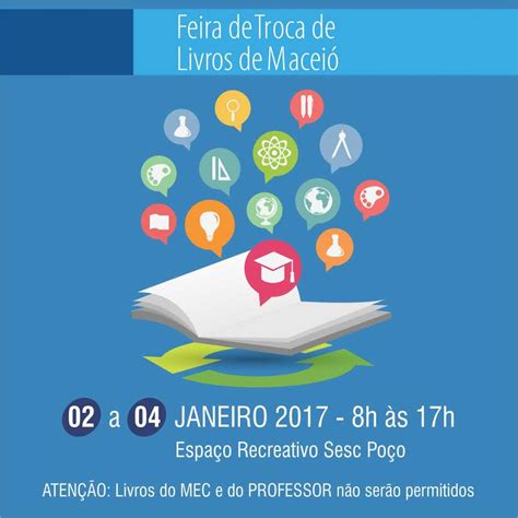 Sesc Promove Feira De Livros Em Macei E Arapiraca