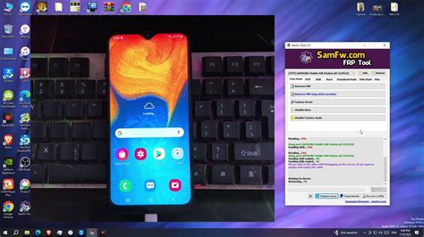 Samsung A20 Bypass FRP By Samfw FRP Tool One Click Free