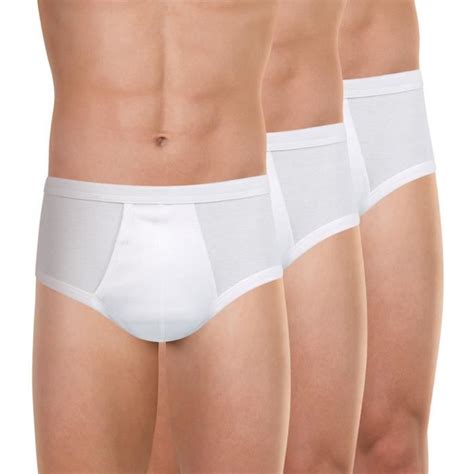 Eminence Lot De Slips Taille Haute Ouvert Les Classiques Blanc Homme