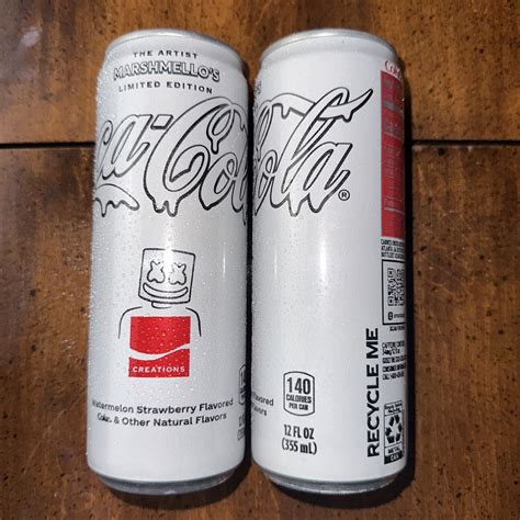 Buy New Coke Marshmello And Zero Strawberry Watermelon 2x12oz Cans